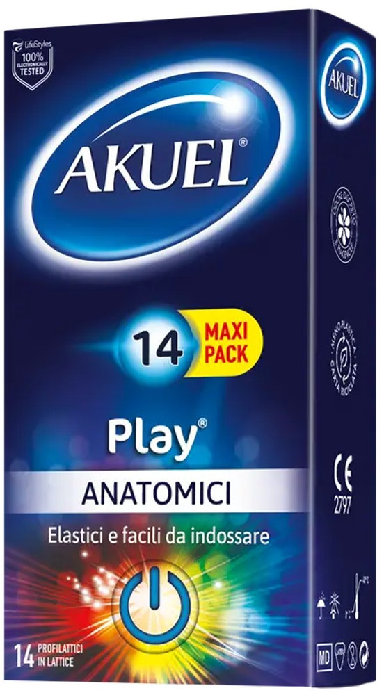 Preservativi Akuel Play resistenti 