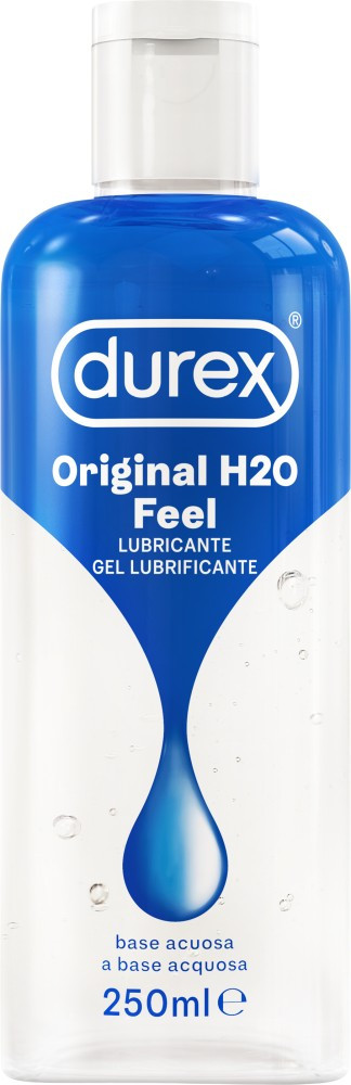 Durex Feel Original H2O - 250ml Lubrificante a Base Acquosa