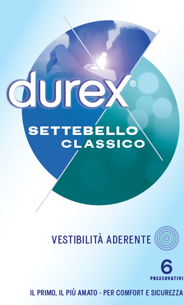 Durex Settebello - preservativo classico 6 pezzi