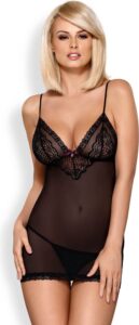 Chemise con perizoma 820-CHE-1 Obsessive all'ingrosso